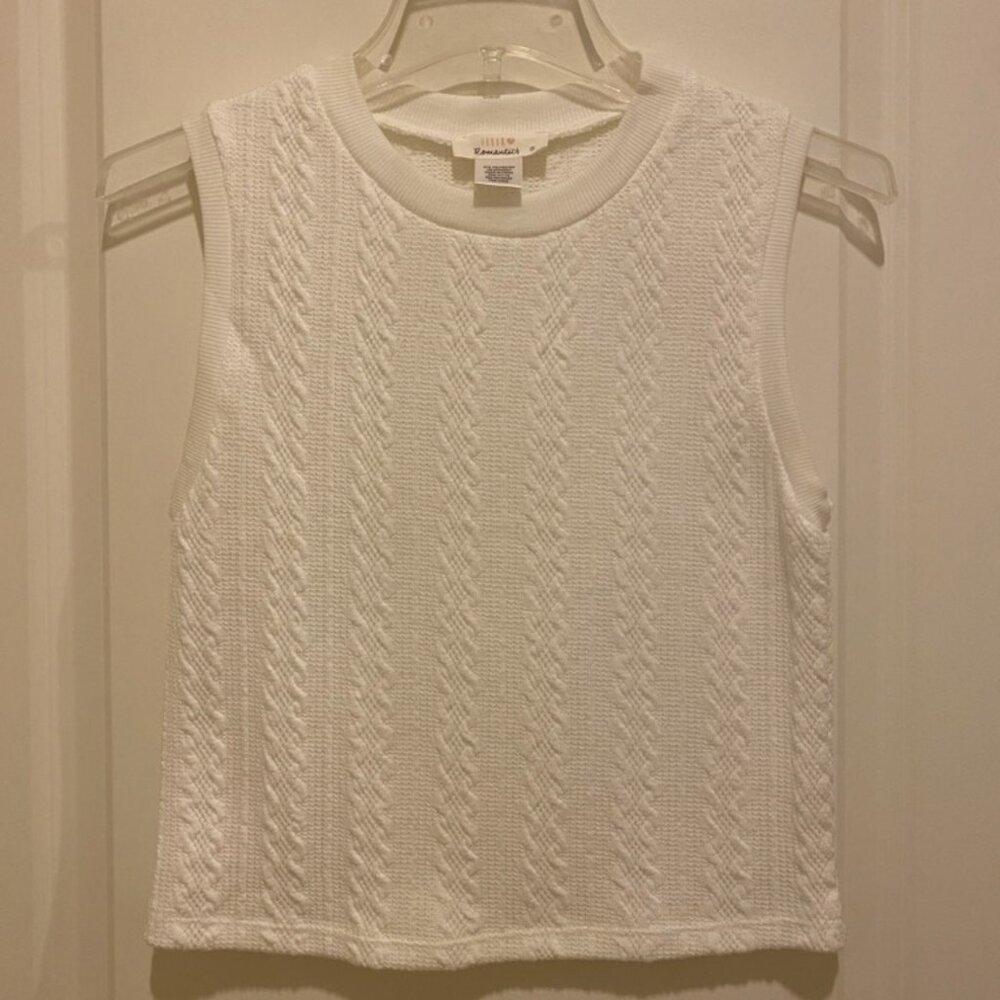 Urban Romantics - White Top Size Small
